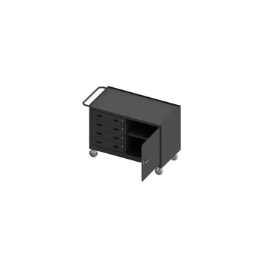 DURHAM FDMC, 24X48X36-3/4, 1D, 1SH, 4DR, 5PU - Model 3401NVS-5PU-95